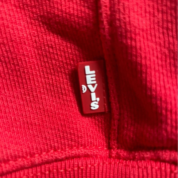 Levi’s X Lego Limited Edition Red Crewneck Sweatshirt Men’s XL - Picture 5 of 10